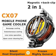 MEMO CX07 Mobile Cooling Fan 15W | Semiconductor Phone Cooler for Gaming | Magnetic Mobile Radiator for Android & iPhone