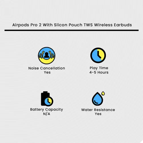 Black Airpods Pro 2nd Generation Buzzer Edition